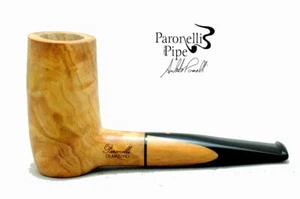 Brand new olive wood pipe PARONELLI chimney freehand handmade - Picture 1 of 6