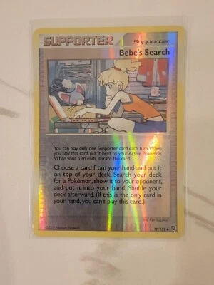 2007 Pokémon Secret Wonders Bebe's Search 119/132 Reverse Holo Foil Pokemon LP - Image 1 of 2