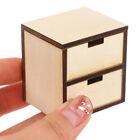 1:12 Dollhouse Miniature Storage Cabinet Locker Bedside Table Furniture Decor