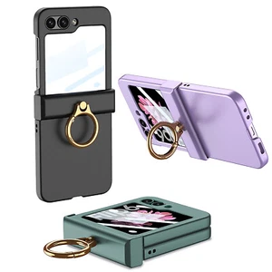 For Samsung Galaxy Z Flip 6 Hinge Protection Screen Protector Ring Holder Case - Photo 1 sur 13