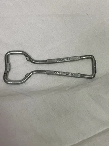 Vintage Wire Bottle Opener: Silver Top Beer Duquesne Pilsener Brewery Church Key - Picture 1 of 5