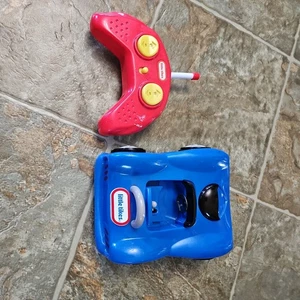 Little Tikes Remote Control Bumper Cars RC Wheelz blue car with remote only - Picture 1 of 2