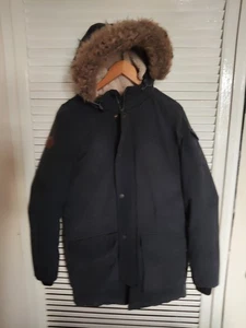 Next Women's Hooded Black Fur Lined Padded Jacket Sz XS - Picture 1 of 3