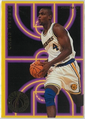 1993-94 Fleer CHRIS WEBBER First Year Phenoms #10 of 10 - 90's NBA era! - Image 1 of 2