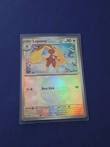 Tarjeta Lopunny Pokeball Reverse Holo - Prismatic Evolutions 084/131 - Imagen 1 de 2