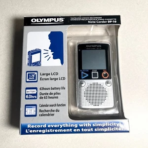 Olympus Note Corder DP-10 Personal Handheld Voice Recorder - Tested & Works - Picture 1 of 10