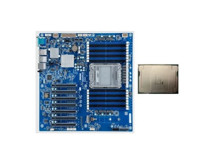 Gigabyte MU92 TU1 LGA4189 Motherboard With Intel Xeon Platinum 8360Y ES QVM7 CPU - Image 1 of 4