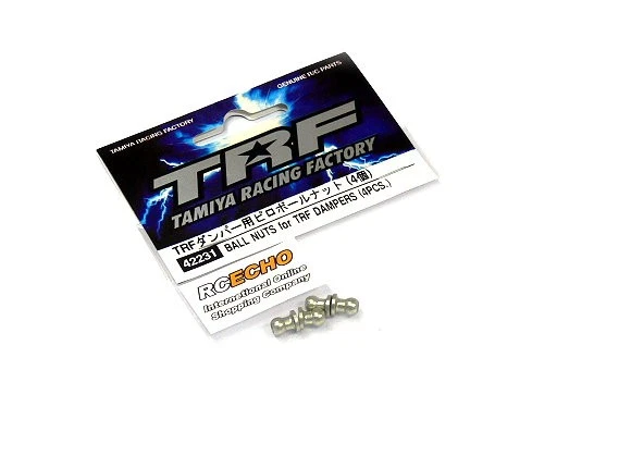 TAMIYA Racing Factory TRF Ball Nuts for TRF Dampers (4pcs.) 42231 - Image 1 of 1