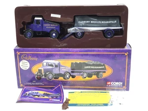 Corgi Classics 1:50 Scammell Highwayman & Trailer Cadburys #16002 WITH BOX - Picture 1 of 10