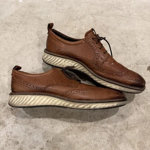 Men’s Ecco St1 Hybrid Golf Burnished Wingtip Herrenschuhe Größe 12 EU 46 - Bild 1 von 9