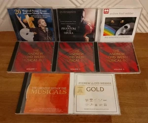 CD - X8 Andrew Lloyd Webber CDs Collection Bundle Musicals Broadway Bundle - Bild 1 von 2