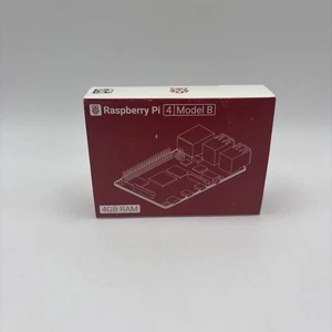 Raspberry Pi 4 Model B (4GB RAM) - Neu & Versiegelt in Box - Bild 1 von 5