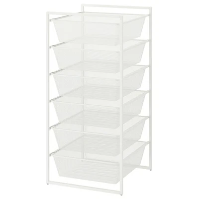 IKEA JONAXEL Combinación Almacenamiento, Blanco, 19 5/8x20 1/8x41 " 092.974.88 - NUEVO Foto 1 de 4