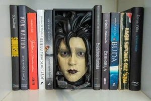 Edward Manos de Tijera Rincón para Libros, Estante Inserto Sujetalibros - Imagen 1 de 11