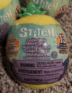 Disney That's So Stitch Personaggi Sorpresa Capsule Ananas - Sigillato/NUOVO - Foto 1 di 4