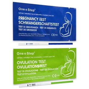 30 Ovulation Tests 5 Pregnancy Test Strips Kits Urine Fertility Kit One Step - Picture 1 of 7