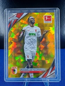 Chrislain Matsima #2 FC Augsburg  /50 Topps Chrome Sapphire Bundesliga 2025 - Bild 1 von 2
