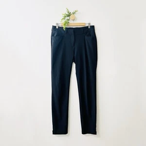 Adidas Prime Verde Negro Pantalón Ajustado Golf Trabajo Cremallera Pantalones Mujer’s Talla US 8 - Imagen 1 de 12