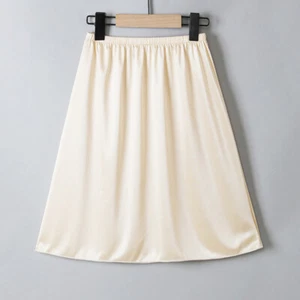 Ladies Half Slip Underskirt Petticoat Inner Underwear Bottomed Skirt 20" long - Picture 1 of 14