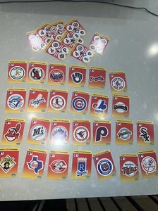 1991 Fleer Baseball  Major League Team Logo Stickers Lot All 26 + 6 Sets - Picture 1 of 2