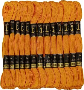 Embroidery Floss Skeins Cross Stitch Thread Bracelets DIY Crafts Brown 25 Pcs - Picture 1 of 3