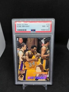 2000 Ultra #10 Kobe Bryant Shaquille O'Neal Iconic Championship Moment PSA 8 - Picture 1 of 2