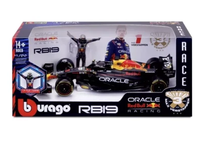 1:24 Bburago B18-28036V Max Verstappen Oracle Red Bull Racing RB19 #1 2023 - Immagine 1 di 3