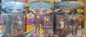 Star Trek The Next Generation Lot of 3 Lieutenant Commander Data and Evil Data - Picture 1 of 4