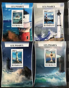 Lighthouse / Les Phares - Marine Architecture stamps Timbres Imperf. MNH** Alb.7 - Picture 1 of 1