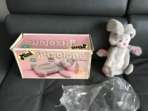 MINI PISOLONE CONIGLIO SACCO A PELO ANNI 80 / 90 pupazzo plush GIOCHI PREZIOSI - Foto 1 di 9