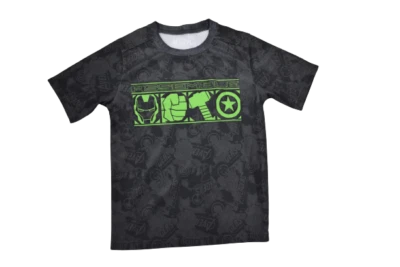 Marvel Avengers Youth Boys Avenger Symbols Assemble Shirt New S(6-7), M(8) - Image 1 of 4