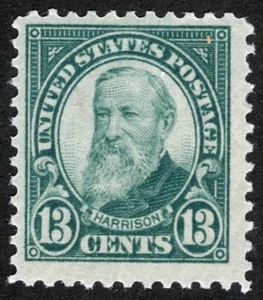 US Sc 622 Green 13¢ p.11 Mint Never Hinged Original Gum - Picture 1 of 1