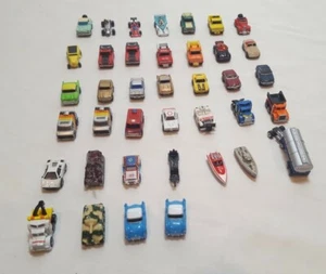 VINTAGE 1986-89 100% Galoob Micro Machines Vehicle Tank Boat Truck Car Lot Of 38 - Picture 1 of 7