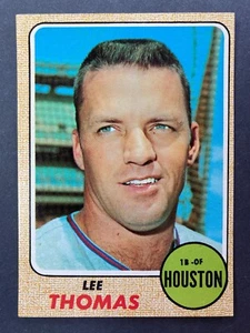 Lee Thomas (Astros de Houston) Topps #438 1968 - Imagen 1 de 2