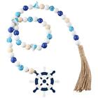 Marine Flow Wood Beads Tassels Nautical Style Wood Beads  Party