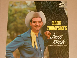 HANK THOMPSON'S WITH THE BRAZOS VALLEY BOYS -Dance Ranch- LP Capitol Records - Picture 1 of 1