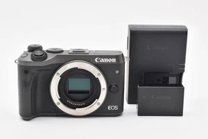 Canon EOS M6 schwarz Akku Ladegerät Set funktionstüchtig - Bild 1 von 10