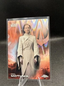 2025 Topps Chrome Star Wars Mon Mothma Refractor Andor No. 93 - Picture 1 of 2