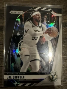 2024-25 Prizm Jae Crowder Black & White Panda China Variation Bucks #35 - Picture 1 of 2