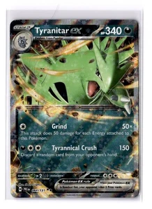 Tyranitar ex - 064/131 SV Prismatic Evolutions Double Rare - NM - POKEMON TCG - Picture 1 of 2