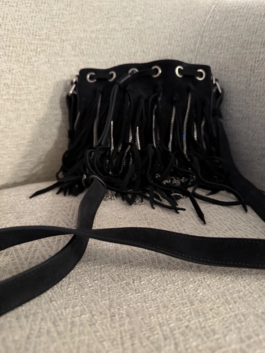 Saint Laurent Fringe Bags & Bucket & Drawstring Bag Handbags for