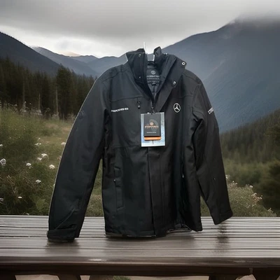 Stormtech Mercedes Avalanche Ski/Snowboard  Jacket Mens Large Black Full Zip - Image 1 of 4