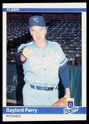 Fleer #352 Gaylord Perry 1984 - En muy buen estado Foto 1 de 2