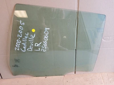 Cadillac DeVille 2000-2005 conductor puerta trasera izquierda ventana vidrio OEM 25660609 Foto 1 de 2