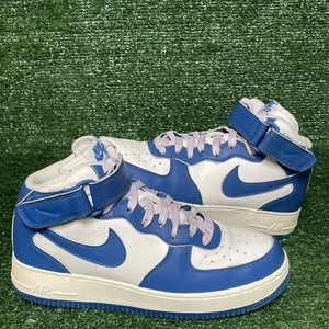 Nike Air Force 1 Mid donna taglia 9 blu militare bambola bianca DX3721-100 sneakers - Foto 1 di 10
