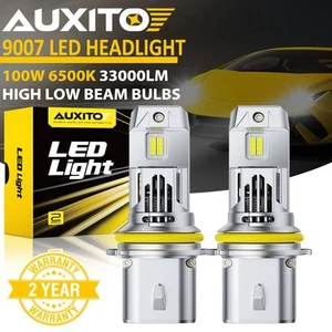 2X AUXITO Canbus HB5 9007 LED Headlight Bulbs 6500K White High Low Beam 33000LM - Bild 1 von 10