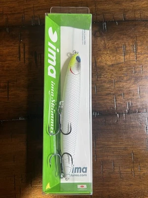 Ima Skimmer 'White Walker' bajo topwater lápiz para caminar cebo color limitado  Foto 1 de 4