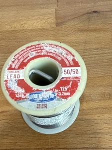 Worthington bleihaltiges Lötzinn, Durchmesser 0,125 Zoll, 1 Pfund (331753) - Bild 1 von 3