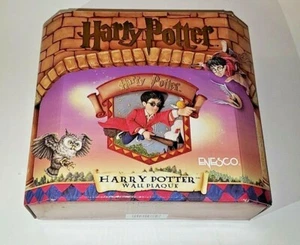 Vintage 2000 Harry Potter Wall Plaque Enesco New In Box - Picture 1 of 5