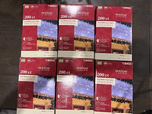 ***Bundle of 6*** Holiday Living 200 ct Cool Icicle Lights - Picture 1 of 7